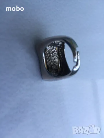 Красив сребърен пръстен,  тегло 9.98г ,проба 925. , снимка 4 - Пръстени - 49673958