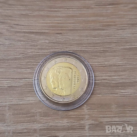 Люксембург 2 евро 2009 Херцогиня Шарлота UNC