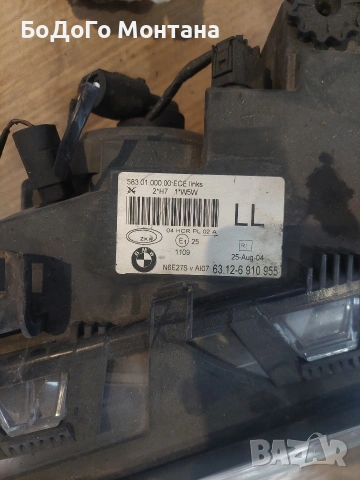 Ляв фар за БМВ/BMW Е46 фейслифт, снимка 3 - Части - 54088887