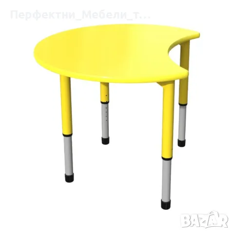 Модулна регулираща се маса-ученически чин до 12кл-модулна учебна маса НА СКЛАД-СИН,ЗЕЛЕН,ЧЕРВЕН,ЖЪЛТ, снимка 2 - Работни маси и бюра - 50209605