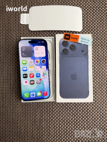 512Gb⚠️ ГАРАНЦИЯ❗️ iPhone 17 Pro Лизинг от 46€/м ❗️ Deep Blue, снимка 10 - Apple iPhone - 53946455