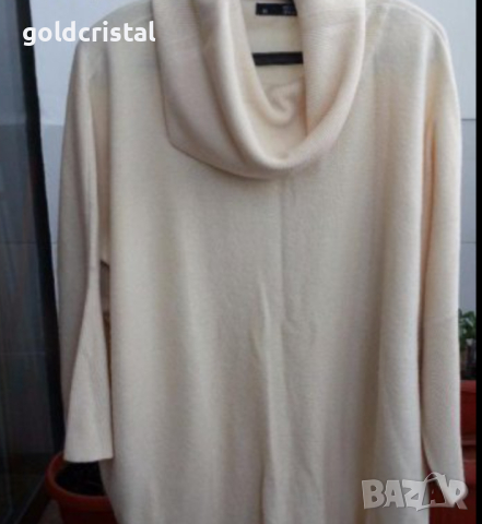 дамска блуза с голяма яка , снимка 1 - Блузи с дълъг ръкав и пуловери - 14142102