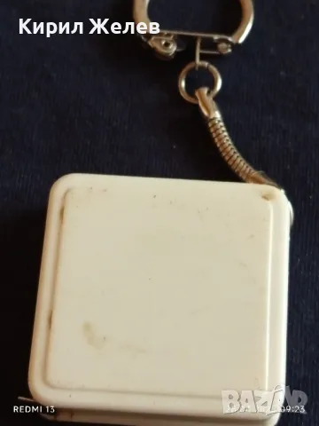 Ключодържател рулетка метър стар рядък практичен за КОЛЕКЦИЯ 48599, снимка 3 - Колекции - 50063260