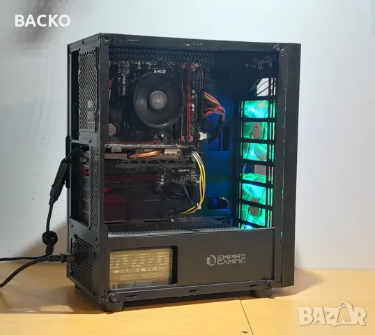 Компютър RYZEN 5 1400 / GTX 960 / 16Gb DDR4, снимка 2 - Геймърски - 48648817