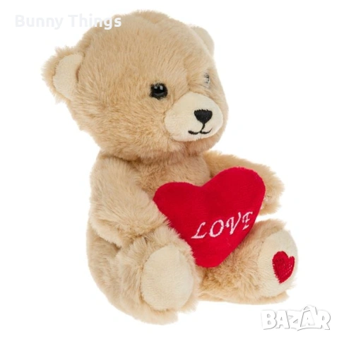 Плюшено мече със сърце "Love", различни видове/ Подарък за Свети Валентин, снимка 3 - Плюшени играчки - 53410267