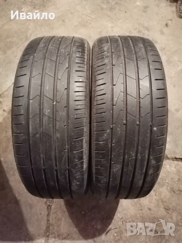 Продавам 2 броя летни гуми 205.55.16 на 1 сезон дот 2021 Hankook 
