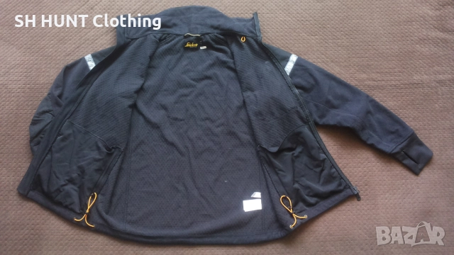 Snickers 8005 All Round Work Windproof Fleece Jacket разм L работна горница вятърно устойчива W4-537, снимка 14 - Якета - 51968564