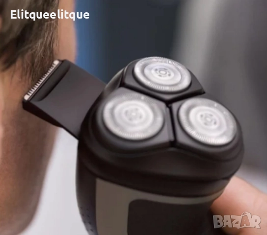 Самобръсначка Rosberg, Акумулаторна, Черна, снимка 4 - Тримери - 52339749