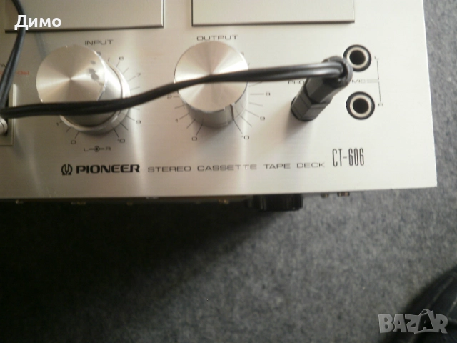 дек касетен Pioneer CT 606- изправен, снимка 3 - Декове - 51989135