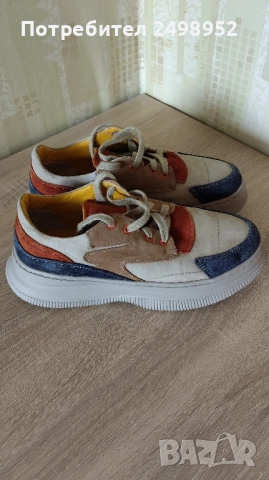 Дизайнерски обувки естествена кожа ,,Gabina", Размер 39, снимка 3 - Дамски ежедневни обувки - 51482916