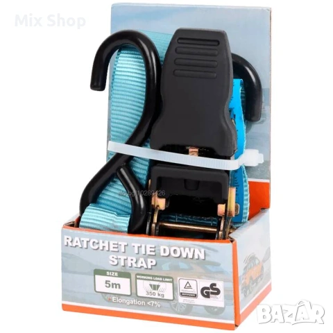 Нов Колан за притягане 350 кг 5 метра x 25 мм