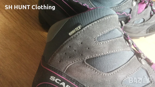 SCARPA GORE-TEX Leather Boots размер EUR 38 естествена кожа водонепромокаеми - 1312, снимка 4 - Дамски боти - 51253938