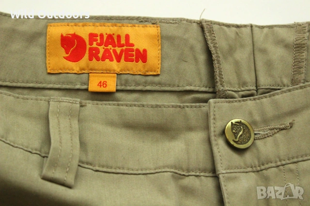 FJALLRAVEN Karl Zip-off trousers - мъжки панталон, размер 46 (S), снимка 5 - Екипировка - 54195428