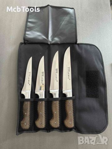 Комплект касапски ножове 4бр. Турски, снимка 1 - Други - 46127553
