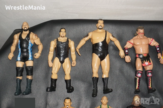24 Кеч Фигури Batisa/Booker T/Triple H/Randy Orton/Kane/Big Show/Tatanka/Sting/Kalisto/Ryback/Shane, снимка 2 - Колекции - 51856182