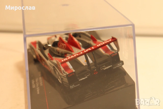 1:43 IXO AUDI R 10 TDI LE MANS КОЛИЧКА РАЛИ МОДЕЛ, снимка 6 - Колекции - 54000124
