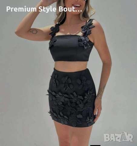 дамски комплекти бюстие и пола , снимка 2 - Комплекти - 53844773