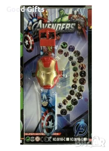 Детски часовник с проектор Ben 10, Avengers, Елза, Снежанка, снимка 8 - Други - 46591736