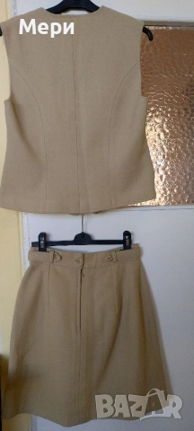 Елек и пола с хастар, снимка 2 - Комплекти - 53636556