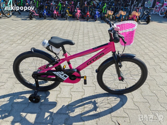 CROSS Велосипед 20" DIVA розов, снимка 2 - Велосипеди - 53830576