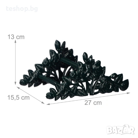 Стойка за градински маркуч Relaxdays немско производство, снимка 3 - Градинска техника - 53761275