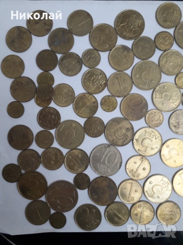 лот от 100 броя монети от ранна демокрация България., снимка 2 - Нумизматика и бонистика - 52664781