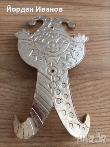 Старинна закачалка Арлекин -СССР, снимка 2 - Антикварни и старинни предмети - 53843158