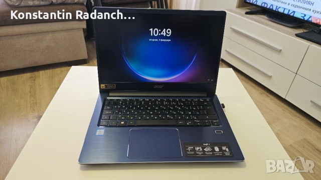 Ултрабук Acer Swift 3  | 20GB RAM | i5-8 Gen | 512GB SSD |, снимка 7 - Лаптопи за работа - 53335854