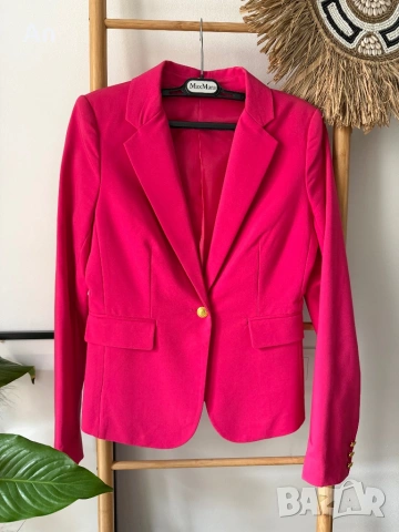 Елегантно цикламено сако