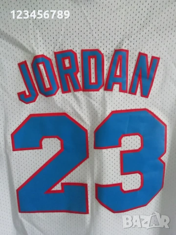 Michael Jordan #23 Tune Squad Champion vintage 1996 Space Jam оригинален потник , снимка 3 - Тениски - 53843666