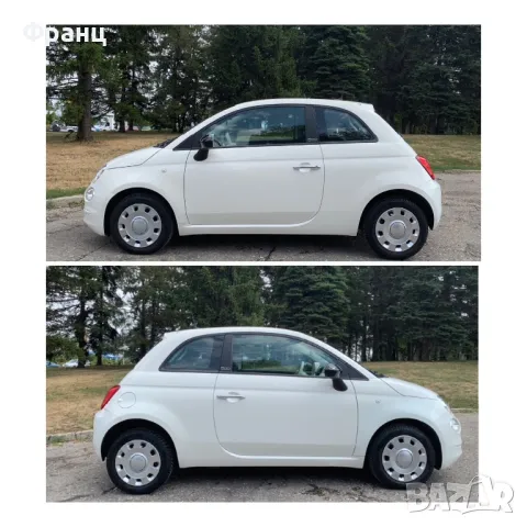 Fiat 500 Hybrid 60 хил. км. Сервизна книжка, снимка 4 - Автомобили и джипове - 47130935