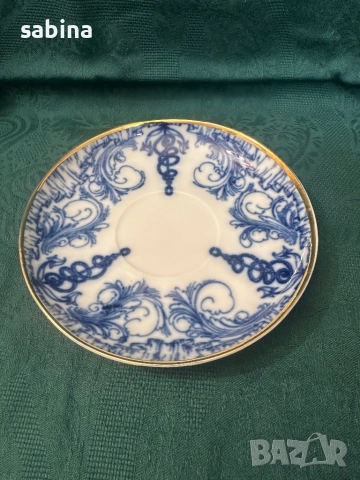 Порцеланова голяма чаша за чай на ЛФЗ Ломоносов, снимка 3 - Други ценни предмети - 52671439