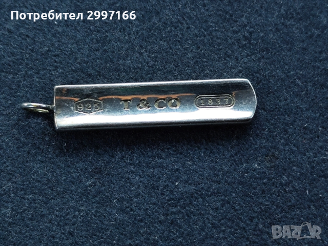 сребърна висулка Tiffany & Co 