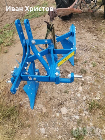 Плуг UNLU НОВ 3x(8номер)23, 25-2400 лв. за малък тракто от 35 до 55 кс., снимка 3 - Селскостопанска техника - 50940251