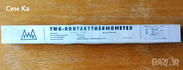 Контактен термометър, снимка 2 - Друга електроника - 53938410