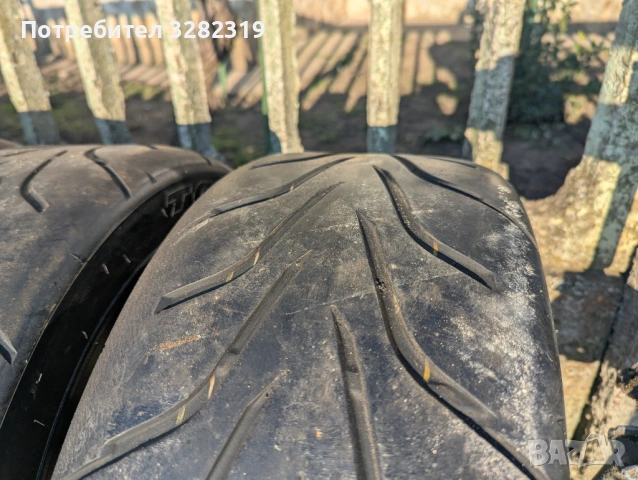 Джанти 17 цола 5x114.3 Enkei Honda EP3 Toyo R888 215/45/17, снимка 6 - Гуми и джанти - 53704219