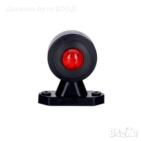 1бр. ЛЕД LED рогче с 2 SMD диода късо Бяло/Червено, 12-24V , ПОЛША, снимка 2 - Аксесоари и консумативи - 53724008