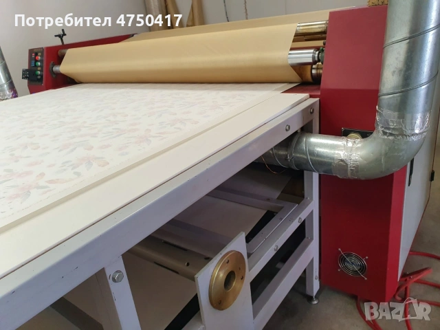 Професионален каландър за трансфер на сублимационен печат, снимка 5 - Други машини и части - 53649594