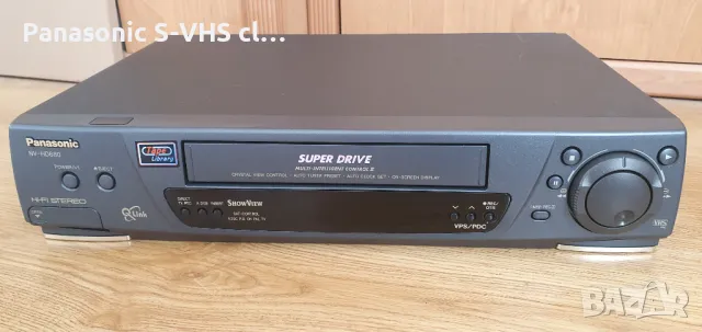 Panasonic NV-HD680 VHS-VCR Hi-Fi stereo Sp/Lp, снимка 3 - Плейъри, домашно кино, прожектори - 48111276