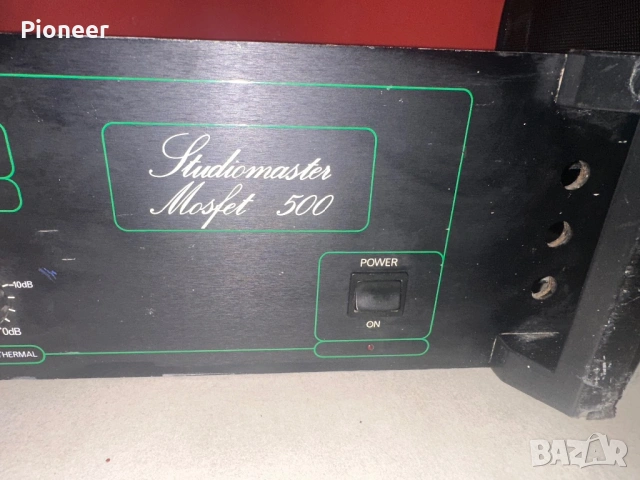 Studiomaster mosfet 500, снимка 5 - Ресийвъри, усилватели, смесителни пултове - 53355381