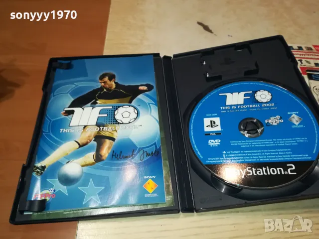 SONY PS2 GAME FOOTBALL 2002 FIFPRO 1901251829, снимка 2 - Игри за PlayStation - 48742920