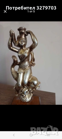 Свещник, снимка 4 - Антикварни и старинни предмети - 53474405