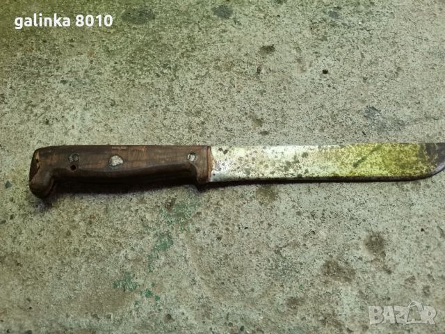 Стар нож, снимка 4 - Антикварни и старинни предмети - 46360505