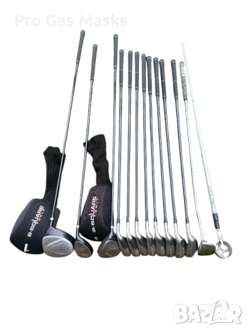 Комплект 12 Стикове Голф B Square Сак Pro Ace и количка LT 410, топки, Нова Ръкавица, подаръци : Вси, снимка 8 - Голф - 53967029