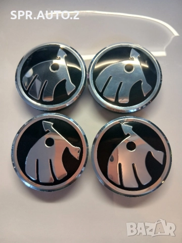 Капачки За Джанти 55/60мм / за Skoda Шкода / сиви декоративни тапи за централен отвор, снимка 6 - Аксесоари и консумативи - 44237741