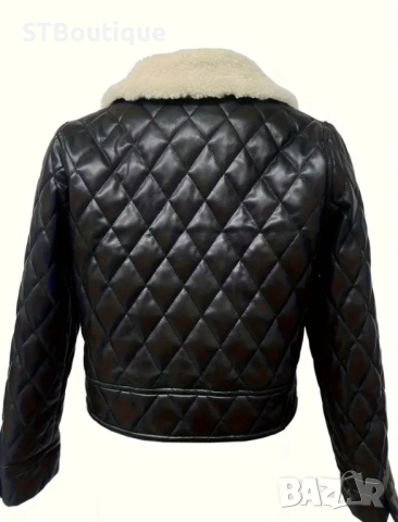 🧥❄️ Луксозно Зимно/Есенно Яке с Пухена Яка & Цял Цип – Стил + Топлина в Едно! ❄️🧥, снимка 2 - Якета - 52539991