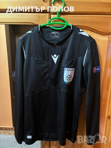 Съдиски тениски Macron, снимка 2 - Футбол - 53963510