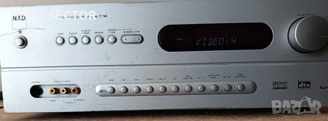 NAD T 741 ресйвър , снимка 3 - Ресийвъри, усилватели, смесителни пултове - 53983287