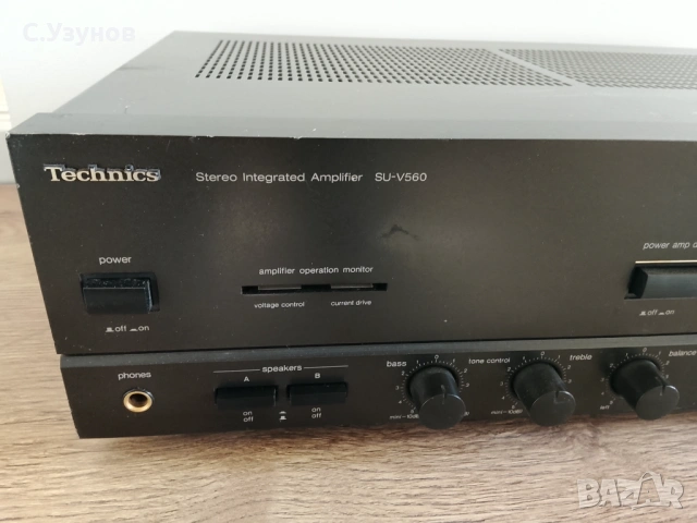 Technics SU V560 - amplifier, усилвател , снимка 5 - Ресийвъри, усилватели, смесителни пултове - 53826936