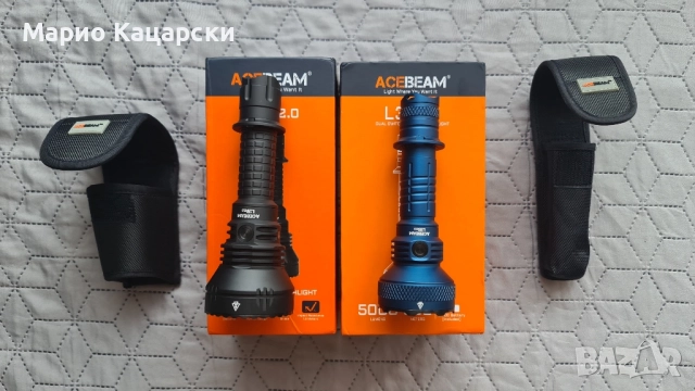фенери Acebeam L19 V2.0 и L35 V2.0 